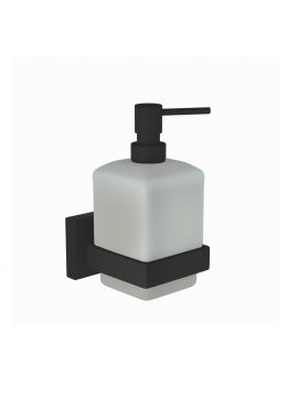 Jaquar Kubix Prime Soap Dispenser Matt Black