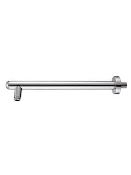 Equate Round Wall Mounted Shower Arm Chrome 350mm