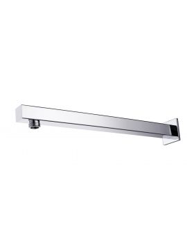 Observa Square Wall Mounted Shower Arm Chrome 350mm