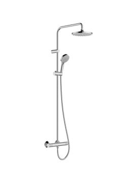Hansgrohe Vernis Blend Showerpipe 200 1 Jet EcoSmart+ with Thermostat Chrome