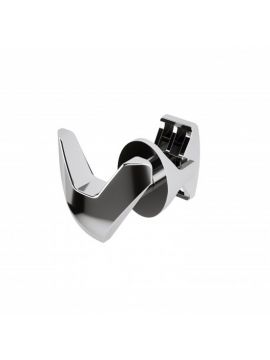 Dressing Gown Hook Attachment Chrome