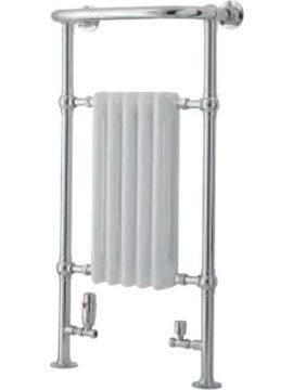 Hampshire Straight Chrome/White Designer Radiator