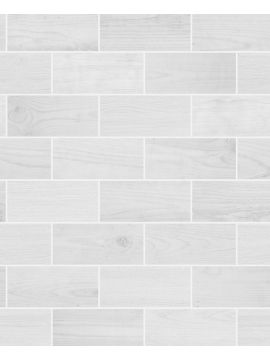 Contour Wooden Tile Grey Wallpaper