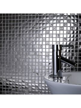 Croma Pattern Polished Mosaics Wall Tiles 300 x 300mm - Single Tile