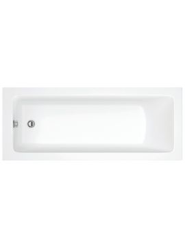 Trojan Solarna Acrylic Single Ended Bath 0TH White