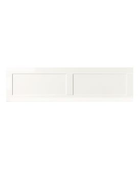 Elation Shaker Style Bath Panel with Adjustable Plinth White Gloss