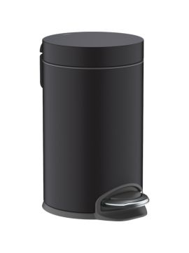 Hansgrohe AddStoris Pedal Bin Matt Black
