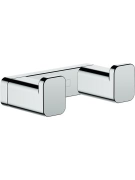 Hansgrohe AddStoris Q Double Towel Hook Chrome