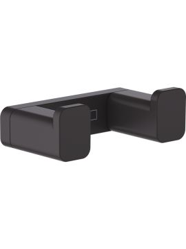 Hansgrohe AddStoris Q Double Towel Hook Matt Black