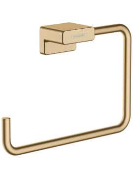 Hansgrohe AddStoris Q Towel Ring Brushed Bronze