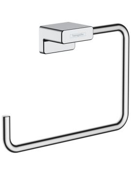Hansgrohe AddStoris Q Towel Ring Chrome