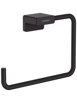 Hansgrohe AddStoris Q Towel Ring Matt Black