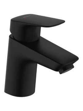 Hansgrohe Logis Single Lever Basin Mixer Tap 70 without Waste Set Matt Black
