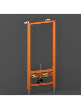 RAK 12cm Frame for Wall Hung Bidet