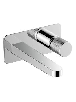 RAK Amalfi Wall Mounted Basin Mixer Tap Chrome