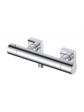 RAK Blade Thermostatic Bar Valve Exposed Chrome