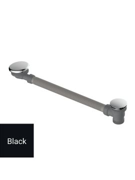 RAK Clicker Bath Waste & Filler Black