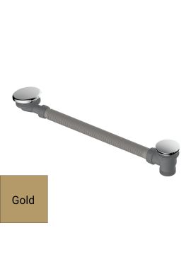 RAK Clicker Bath Waste & Filler Gold