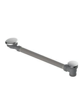 RAK Clicker Bath Waste & Filler Nickel