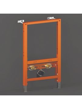 RAK Concealed Bidet Support Frame with Adjustable Fittings - 82cm