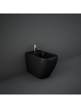 RAK Feeling Back to Wall Bidet Matt Black