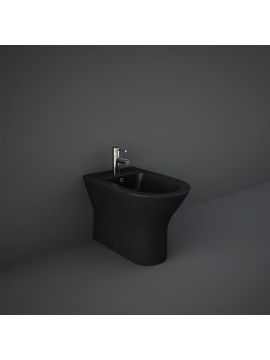 RAK Feeling Back to Wall Bidet Matt Black