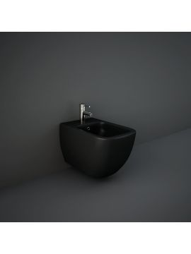 RAK Feeling Wall Hung Bidet Matt Black