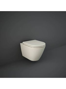 RAK Feeling Wall Hung Rimless Toilet Matt Greige