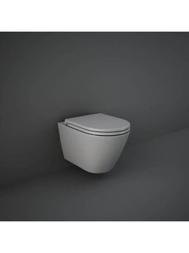 RAK Feeling Wall Hung Rimless Toilet Matt Grey