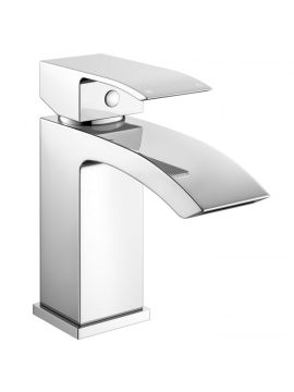 RAK Metropolitan Mini Mono Basin Mixer Tap Including Waste Chrome