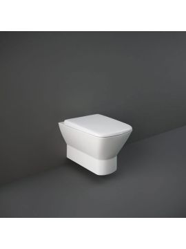 RAK Metropolitan Rimless Wall Hung Toilet with Seat