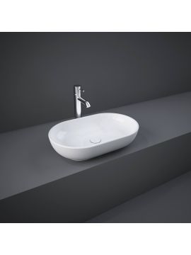 RAK Moon Oval Countertop Washbasin 550