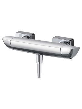 RAK Moon Wall Mounted Thermostatic Shower Mixer Chrome