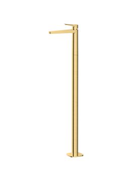 RAK Petit Freestanding Bath Shower Mixer Tap Gold