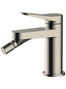 RAK Petit Round Bidet Mixer Tap Nickel
