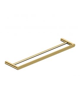 RAK Petit Round Double Towel Rail 600mm Gold