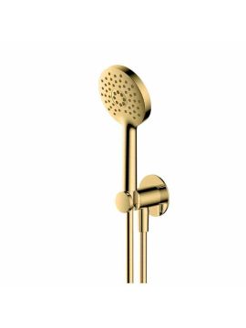 RAK Petit Round Hand Shower with Shower Bracket Gold