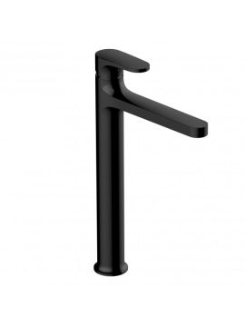 RAK Portofino Tall Basin Mixer Tap Black