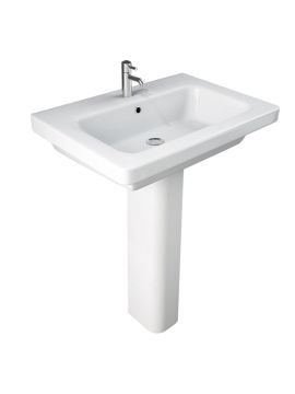 RAK Resort Wash Basin and Half Pedestal 500