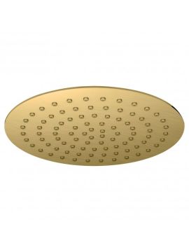 RAK Round Fixed Shower Head 300mm Gold