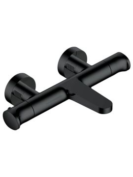 RAK Sorrento Bath Shower Mixer Exposed Tap Black