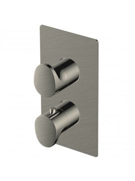 RAK Sorrento Single Outlet Thermostatic Concealed Valve Nickel