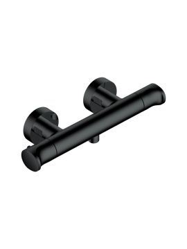 RAK Sorrento Thermostatic Bar Valve Exposed Black