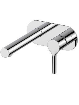 RAK Sorrento Wall Mounted Basin Mixer Tap Chrome