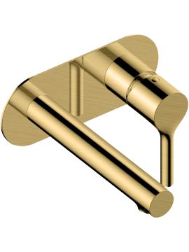 RAK Sorrento Wall Mounted Basin Mixer Tap Gold