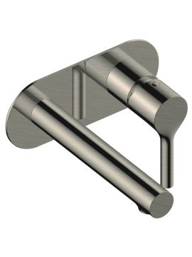 RAK Sorrento Wall Mounted Basin Mixer Tap Nickel