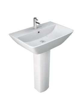 RAK Summit 500 Full Pedetal Washbasin