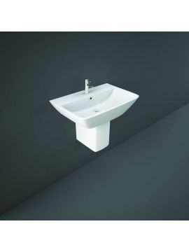 RAK Summit 600 Half Pedetal Washbasin