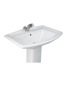 RAK Washington 750mm Washbasin and Semi Pedestal