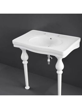 RAK Washington 850mm Console Basin with 2 Tap Hole